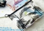 slider PVC zipper PE packing bag for underwear / clothing / cosmetic, foldable