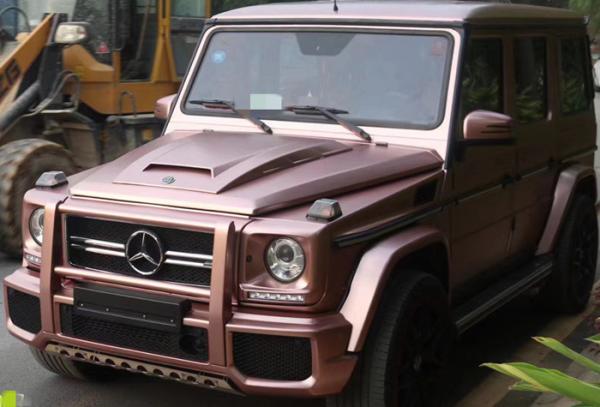 Buy cheap Truck UV Resistant Vinyl Wrap Bubble Free Metallic Rose Gold Matte Car Wrap from wholesalers