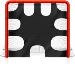 38mm Foldable Lacrosse Goal Removable 6x6 Lacrosse Goal Shooting Target