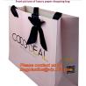 Buy cheap High Quality And Fancy Customized Black Printed Luxury Gift Paper Shopping Bag, Whoesale Natural raw materials Brown from wholesalers