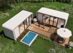 Brown Color Apple Cabin Prefab House Modular Homestay Outdoor Camp