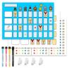 Buy cheap A3 Preschool Reward Chart Printable Magnetic Behavior Chart 0.8mm Thickness from wholesalers