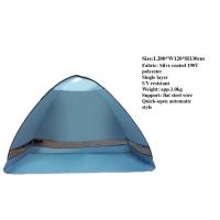 Buy cheap Outdoor Automatic Pop Up Camping Tent 200 X 120 X 130CM 190T Polyester Beach product