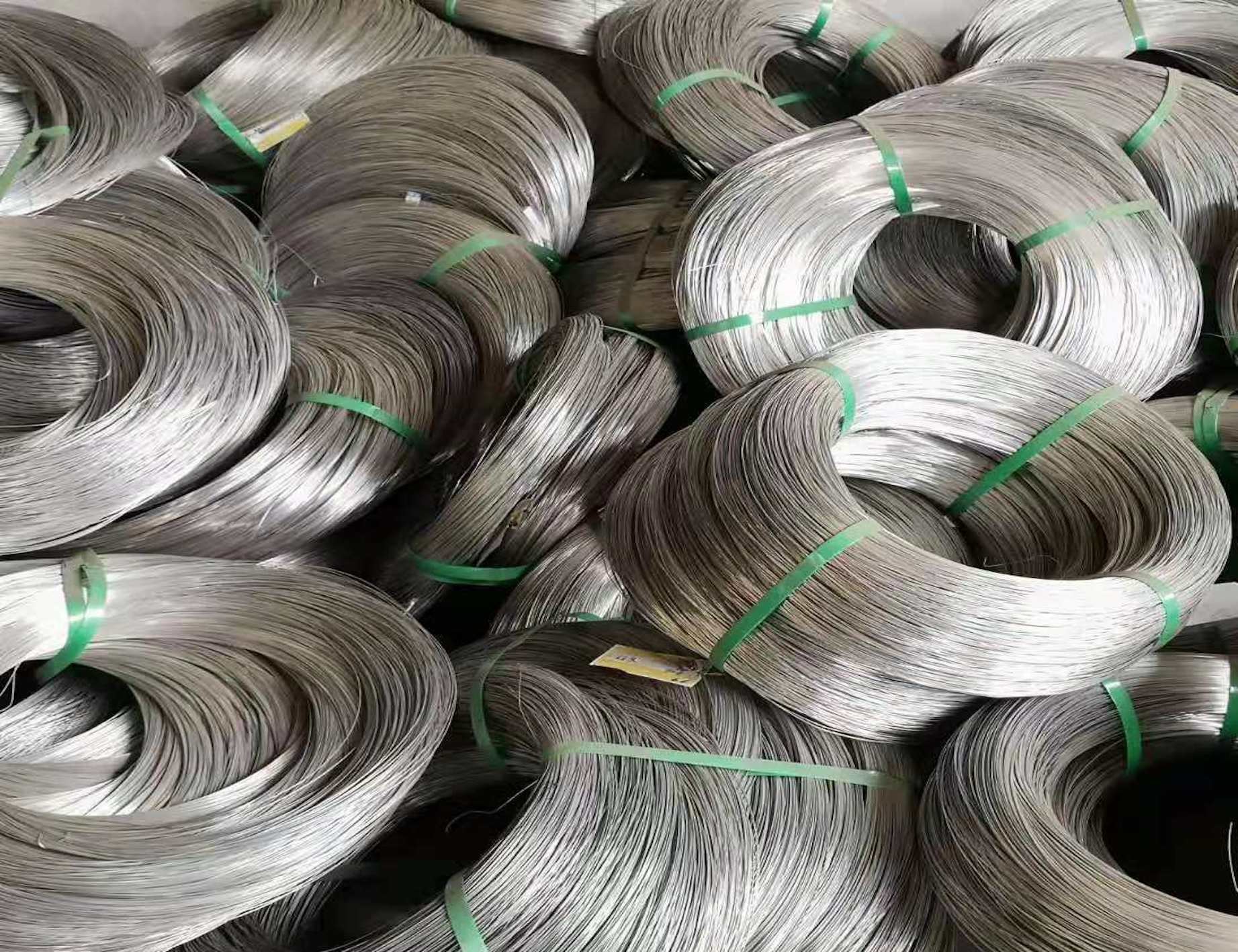 Construction Metal Thin Wire 0.09mm 0.3mm Thin Stainless Steel Wire Surface Spray Plastic
