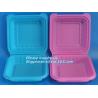 Buy cheap cornstarch eco Green 16oz Food Container Sugarcane Biodegradable Square Disposable Paper Salad Tray/Bowl bagplastics, pa from wholesalers