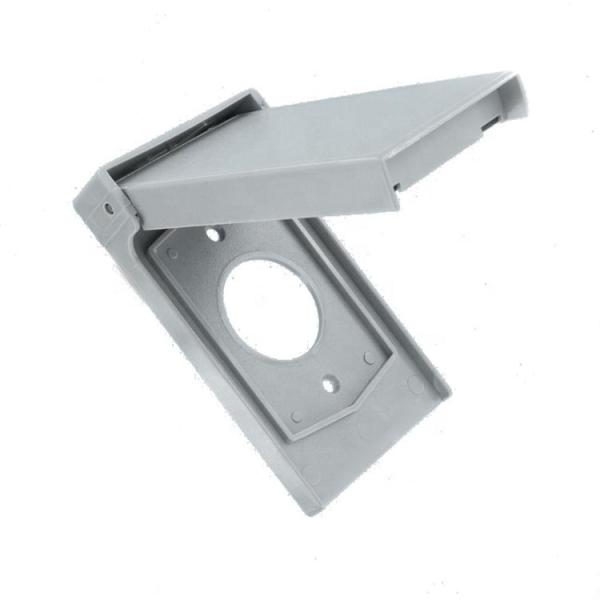 Custom Die Casting of Aluminum Weatherproof Electrical Outdoor Outlet Box Cover