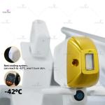 Permanent 808nm Diode Laser Hair Removal Machine Painless 2 Handles Cooling