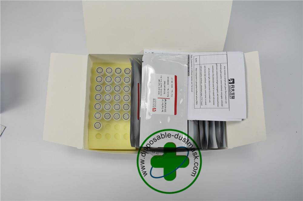 One Step Covid-19 Virus Detection Test Kit Diagnostic Reagent Test Kit With Ce Iso