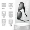 Buy cheap Remote Controller Spy Video Sunglasses With Take Pictures Video Recording from wholesalers