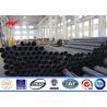 Buy cheap Tapered Galvanized Steel Power Pole Metal Telephone ASTM A123 from wholesalers