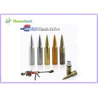 Buy cheap 8gb 16GB 32gb 64gb 128gb 3.0 USB Flash Drive Storage Disk Metal Bullet Pendrive product
