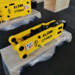 Mini Excavator Rock Hammer Yakai CTHB20 Top Type Hydraulic Breaker For 1.2-3Ton