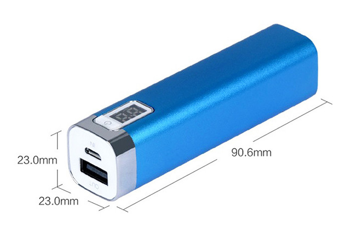 Over Current Protection Rechargeable Power Bank , Aluminium Power Bank