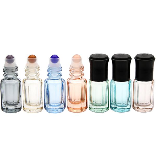 Buy cheap 3ml Color Star Anise Wood Cover Plastic Cover Essential Oil Bottle With Glass Marbles from wholesalers