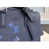 Buy cheap Square Women'S Genuine Leather Crossbody Bags , 18cm Blue Crossbody Handbag from wholesalers