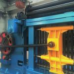 25rpm Galvanized PVC Coated 4.0mm Gabion Wire Net Making Machine