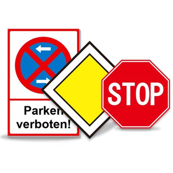Buy cheap 12x12 Inch Mandatory Vehicles Refelctive Traffic Signs Stop For Street Road from wholesalers