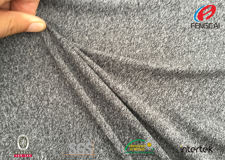Elastic Four way stretch 100D polyester 40D spandex fabric for gym wear or yogawear
