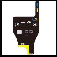 Buy cheap 97772 scissor lift decals For Genie 5 Control Box 1256727 Alternative GS1932 product