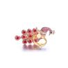 Buy cheap 2017 Gifts Cute Universal Metal 360 degrees rotation peacock metal diamond sucker finger phone ring holder for iPhone6 7 from wholesalers