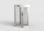 90 Degree Rotating Bi Directional Turnstile With Biometric Fingerprint Rfid Card