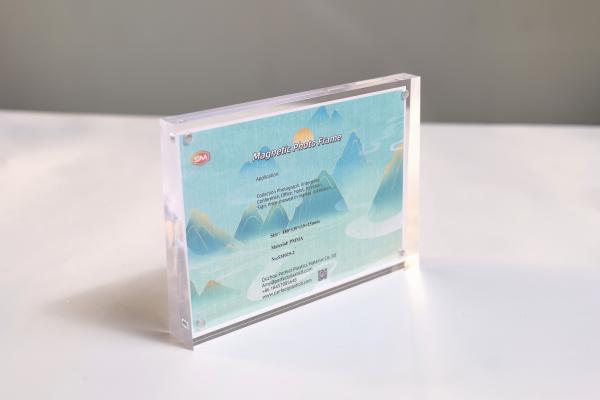 Buy cheap Multiple Size Digital Frame Clear Acrylic Photo Frame For Decoration from wholesalers