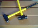 8LB Carbon Steel Materials American Type Sledge Hammer with Wooden/Plastic