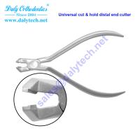 Buy cheap Distal end cutter and safety hold pliers of orthodontic devices from dental product