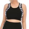 Buy cheap Side Camo Plus Size Yoga Sets Moisture Wicking Sports Bra Top And Tight Leggings from wholesalers