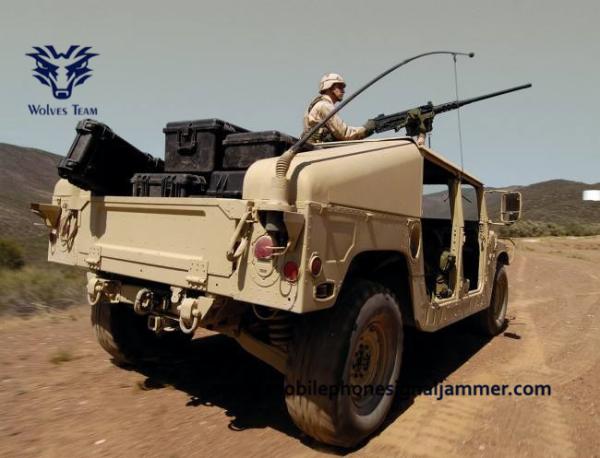 Buy cheap 1300 Watt Military Convoy Protection Roof Mounted Vehicle Bomb Jammer from wholesalers