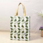 Customized Logo Jute Tote Bags For Supermarket Packing And Shopping
