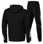 New Arrival Striped Custom Mens Gym Tracksuit