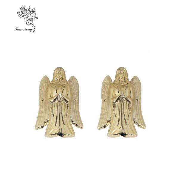 Buy cheap Coffin Accessories Funeral Golden Long Casket Swing Bar Zinc Material from wholesalers