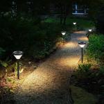 Solar Deck Lights Fence Post Lights Outdoor Lighting Garden Decorative