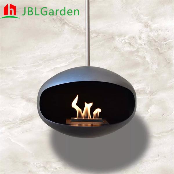 Buy cheap High End Cocoon Hanging Suspended Ethanol Fireplace Roof Mounted from wholesalers