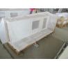 Buy cheap Professional Quartz Stone Countertops , Quartz Bathroom Worktops Pure White Color from wholesalers