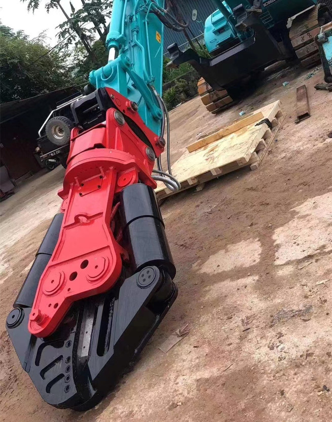 Cut Depth 650mm Hydraulic Shear For Excavator With Cutter Demolition Files
