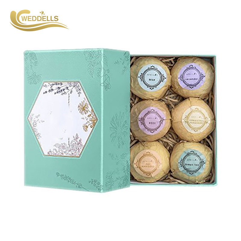 Custom Skin Moisturizing Bath Bomb Gift Sets For Bubble Spa