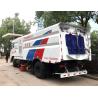 Buy cheap 12 Cubic Meter Street Cleaner Truck , Combined Road Washing Truck With Vacuum Sweeping / Water Cleaning from wholesalers