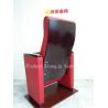 Buy cheap Waterproof Red Leather Molded Foam Auditorium Style Seating 580mm Home Furniture from wholesalers