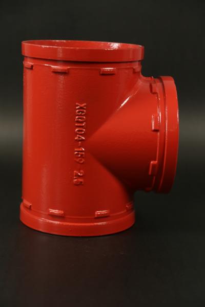 Buy cheap United States Made Grooved Mechanical Tee Durable Features / UL Listed from wholesalers