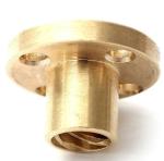 Buy cheap Brass Nut Stainless Steel Hardware Fasteners For 8mm T8 Leadscrew Threaded Rod from wholesalers