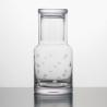 Buy cheap 36 Oz Lead Free Glass Water Pitcher Handmade Bedside Water Carafe With Cup from wholesalers