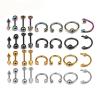 Buy cheap Surgical Steel Nose Rings Body Piercing For Women Punk Earring Stud Hoops Nariz Percing Nez Piercing from wholesalers