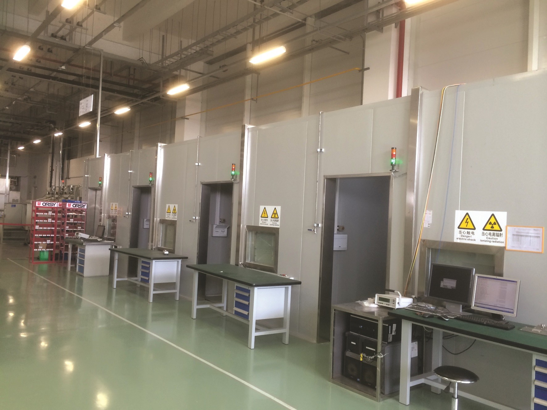 Industrial NDT Combined Lead X Ray Shielding Room With Integrated Design