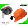 Buy cheap Li - Ion Battery Rechargeable LED Headlamp , 3.7V Cordless Mining Cap Lamps from wholesalers