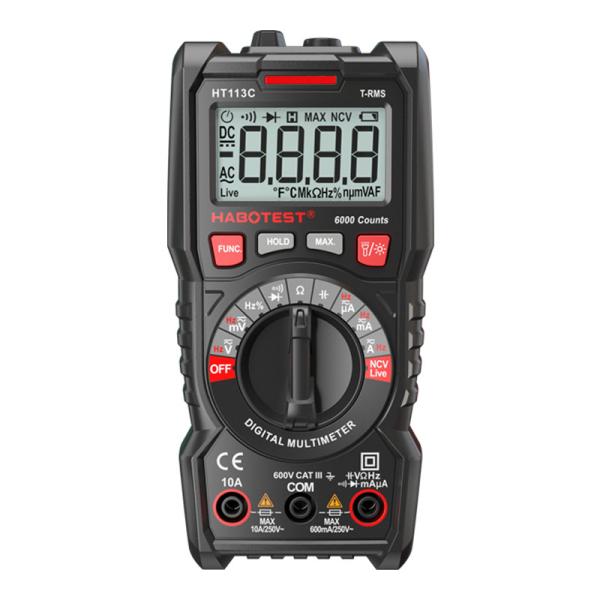Buy cheap 6000 Counts Automatic Digital Multimeter AC DC 600V Frequency NCV Test Multimeter from wholesalers