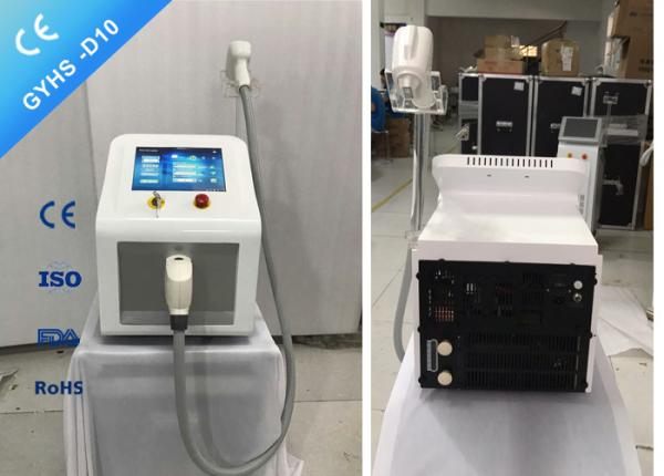 Buy cheap 1-10 Hz Permanent Hair Removal Laser / 808 Laser Hair Removal Device 1 Pulse from wholesalers