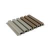 Buy cheap 23x135mm WPC Cladding Panel Wood Plastic Composite Fluted Plank Wall Panel Interior Brown from wholesalers