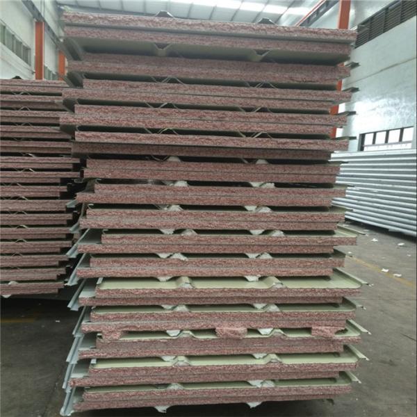Buy cheap 50mm light weight thermosetting polystyrene sandwich roof sheet panel for camp from wholesalers